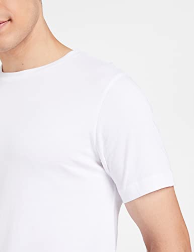 Image of Amazon Brand - Symbol Men Cotton Solid Round Neck Regular Fit T-Shirt (Pack of 5)