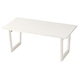 ぼん家具 テーブル ローテブル 折りたたみ 幅80×奥行45cm 木製 リビング ソファテーブル 机 折れ脚 センターテーブル ホワイト