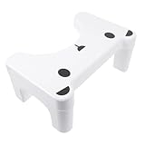 Tabouret de toilette pliant - les exigences de presque le monde peuvent être satisfaites. ce tabouret de salle de bain est conçu avec une texture antidérapante, des pieds antidérapants et des coins arrondis pour éviter de heurter et de blesser les personnes.