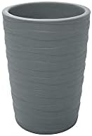 Vaso Tramontina Grego em Polietileno Cimento 50 cm