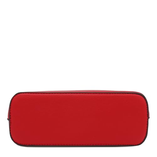 Image of FashionPuzzle Faux Leather Small Dome Crossbody Bag with Chain Strap