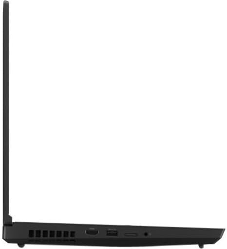 In-naħa tax-xellug view of the Lenovo ThinkPad P15 Gen 2, showing various ports including power input, USB, and HDMI.