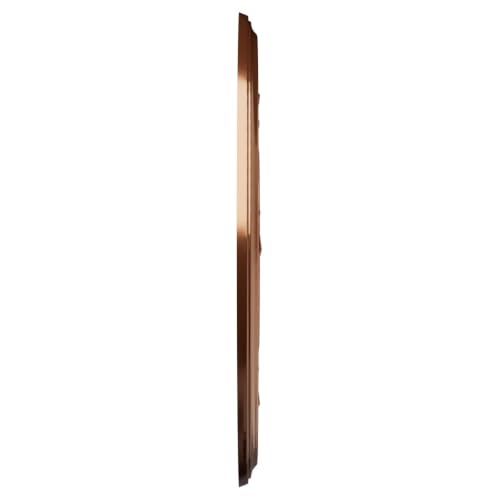 Image of Ekena Millwork 13 inchOD x 3 1 /2 inchID x 3 /4 inchP Baltimore Thermoformed PVC Ceiling Medallion (Fits Canopies up to 5 1 /4 inch), Bright Coat Dark Bronze