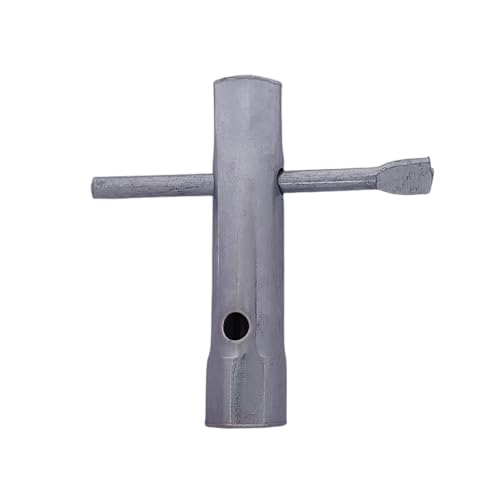 Image of Tubular Box Spanner 14 mm & 16 mm with Tommy Bar (Set of 2) - Dual Size Spark Plug Removal Tool /Spark Plug Spanner /Spark Plug Socket Dollar for Bike, Scooter & Motorcycle