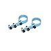 NFGHTRUU for Trex 450 RC Helicopter Part Metal Tail Servo Mount Brackets Blue