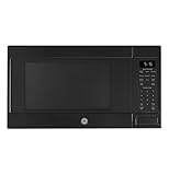 GE GCST16S1WBB Microwave Oven, 1,150-watt 8 Auto Cooking Settings, Child-Lock Technology, Kitchen Essentials for The Countertop, Dorm Room or Apartment, 1.6 Cu. Ft, Black