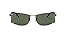 Produktbild Ray-Ban Unisex Sonnenbrille RB3498, Gr. 61 mm, Gra(Einfarbig), Schwarz (002/9A), 61-17-135