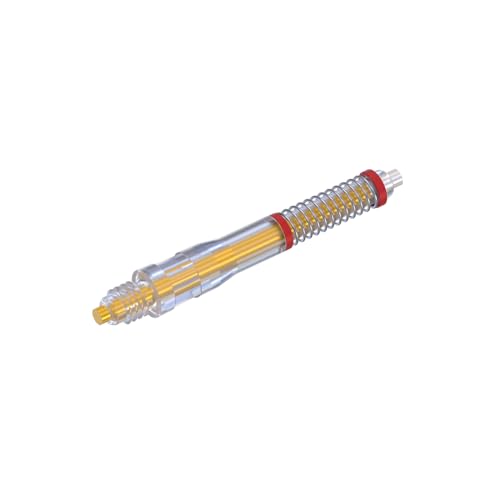 CUESOUL TERO AK7 Carbon Dart Shafts/Stem Built-in Spring Telescopic,Set of 3 pcs, yellow-size C-35mm - Image 4