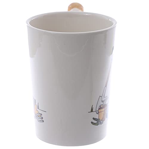 Puckator Garden Trowel Ceramic Shaped Handle Tea Coffee Mug - Funny Home Accessories For Girlfriend - Large Mugs for Men Women Hot Drinks - Cute Cups Presents - Secret Santa Gift Cup Set - Image 5