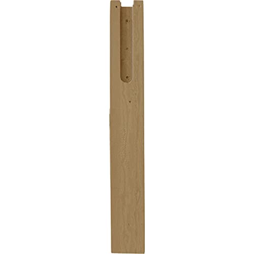 Ekena Millwork BKT01X09X11HACH-CASE-6 Hamilton Traditional Wood Brackets, 1 1/2"W x 9"D x 11"H (6-Pack), Cherry