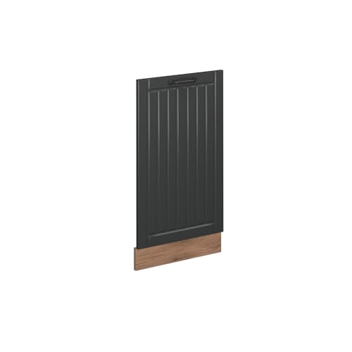 Vicco Panel Frontal del lavavajillas Fame-Line, Gris Oscuro, 45 cm sin encimera