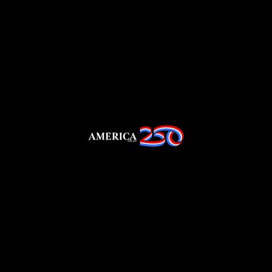 CafePress America250: White Horizontal Logo 1" Round Mini Button Pin