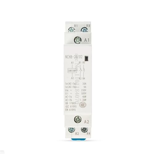 Contacteur CA NCH8 230 V CA 20A relais inverseur inverseur 2NO 1NC