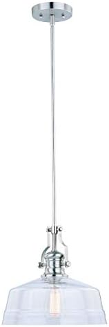 Beloit 12" Pendant Satin Nickel