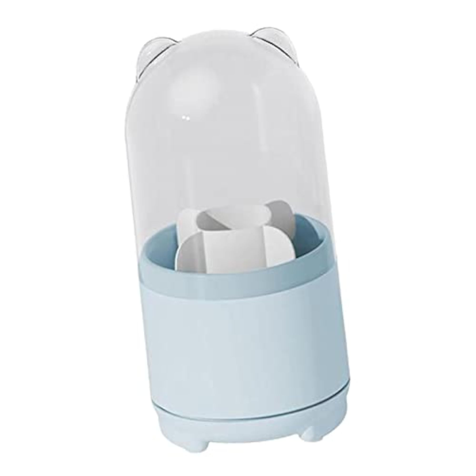 Cute Makeup Brush Storage Box with 5 Grids