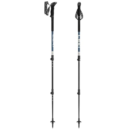 Imagen de LEKI Makalu Bastones de Senderismo para Mujer y Hombre Bastones de Trekking Ajustables de Aluminio  con Disco de Trekking