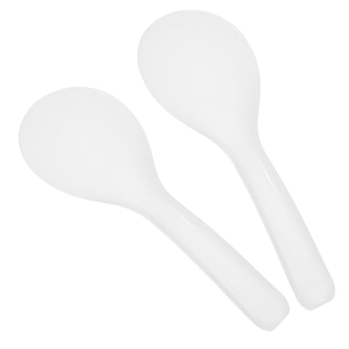 GARVALON 2 Espátulas De Arroz Antiadherentes Arrocera Resistente Desgaste Utensilios De