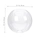 Gatuida Firefly Chandelier Glass Light Fixture Cover Frosted Lampshade for Pendant Lights Glass Shade Easy No-tool Installation for Living Dining Decor