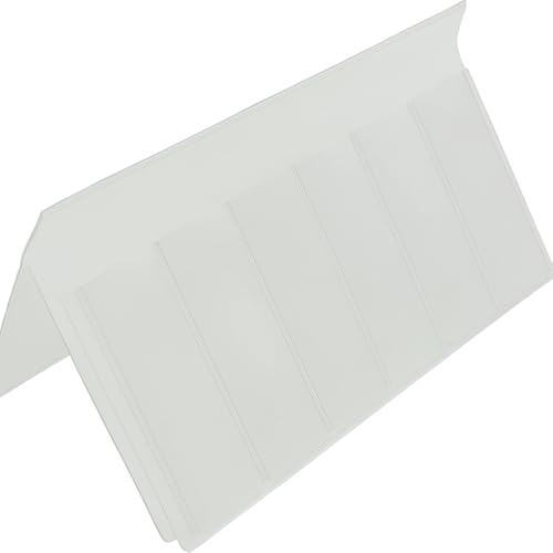 MARSHAL Checkbook Plastic Insert Made in USA 6 Page SET of 2 Card Holder4