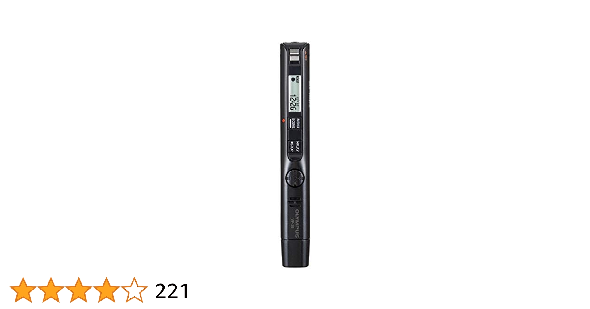 ボイストレック VP-20 BLK メタリックブラック OLYMPUS ICレコーダー Voice Trek VP-20をレビュー！クチコミ