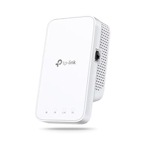 TP-Link RE330 WiFi Repeater, AC1200 Amplifier, Extender up to 120 m2, Powerful Repeater with Ethernet Port, EasyMesh, Compatible with All Internet Boxes