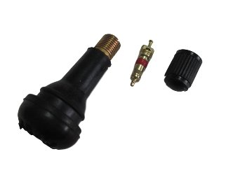 Amazon | TR413 ゴム エア バルブ 100個 セット チューブレス タイヤ