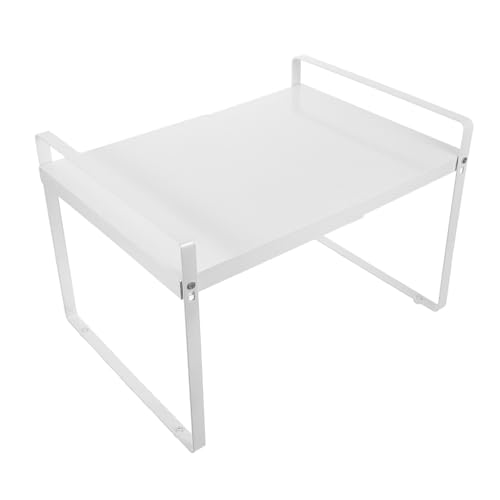 EXHUMKY organizador del gabinete organizador de gabinete deslizante especiero extensible estante para especias estante para platos rejilla archivadores organizador de estantes para libros