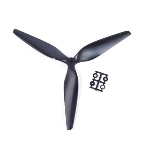 Hélice renforcée 9x5x3 anti-vibration en nylon pour grand drone 4 axes