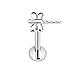 TAEILRERIN New 2026 Astm Titanium Snake Bee Drop Threadless Piercing Moon Cross Push In Labret Stud Flower Leaf Pin Daith Conch Earring 16G Jewelry Fashion Accessories Creative Gift