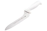 Mundial Offset- Serrated Edge Sandwich Knife, White, 9-Inch