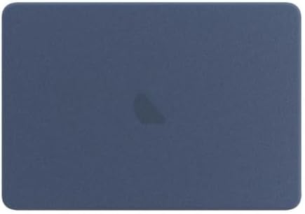 For MacBook Neo 13 inch 2026 A18 Pro A3404 Crystalline Matte Hardshell Laptop Protective Case (Blue)