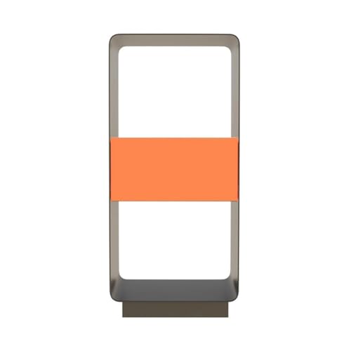 GRRICEPL Beauty Salon Storage Cabinets, Artwork Display Cabinets, Hair Stylist's Barber Salon Station, Multi-Functional Shelf Display Cabinets(Orange)