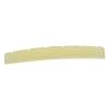KAISH Gebogen 42mm Ongebleekte Pure Bone Moer Gitaar Slotted Bone Moer voor Strat/Tele 42×3.2mm