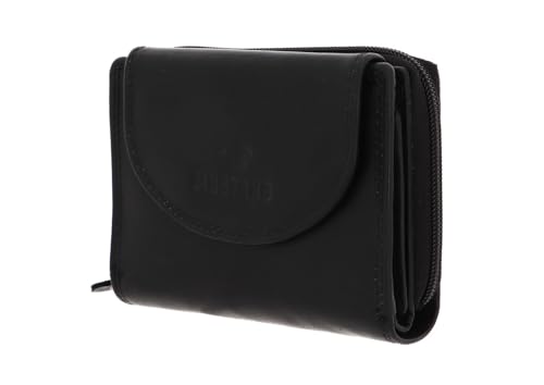 Portefeuille MUSTANG Udine Wallet Black en cuir noir pour homme