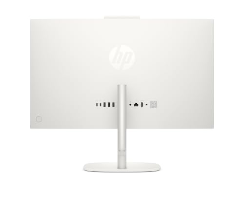 Image of HP OmniStudio All-in-One Desktop Next Gen AI 24-cw0200 PC, Windows 11 Home, 23.8 inch, Touch Screen, AMD Ryzen AI 7, 16GB RAM, 512GB SSD, FHD, Cotton White