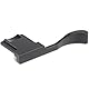 Haoge THB-X2B Metall Blitzschuh Daumen Griff Daumengriff Handgriff für Fujifilm X100VI Fuji FinePix X100V Kamera Schwarz