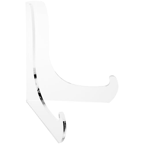 Plymor Clear Acrylic 60-Degree Angle Easel With Deep Support Ledges, 6