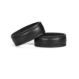 Leather belt loop keeper, belt keepers loops strap replacement accessories for men women pants brown black tan duty extra end black 25mm