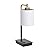 Mafeiyan Touch Control Table Lamp, 3-Way Dimmable Modern Bedside Lamp with USB Port and Outlet, Fabric Shade Nightstand Lamp Side Table Lamp,Desk Lamp for Bedroom Living Room, Bulb Included