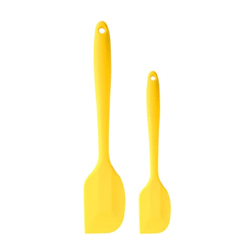 Lot de 2/3 grattoirs en silicone - Pinceau à huile - Pour gâteau, crème - Brosse à pâtisserie résistante à la chaleur - Pour barbecue - Outils de cuisine
