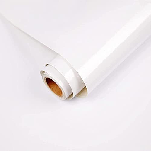 SUNBIRD White Contact Paper for Cabinets Glossy Countertops Wallpaper Removable Self-Adhesive Peel and Stick Wallpaper Home Decorate Vinyl Kitchen Cabinet Furniture Shelf Paper (20 X 166 Inch) (B09YYMNHK2) Amazon Price History, Amazon Price Tracker