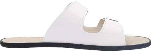 Whitin Women'S Wide Barefoot Sandals Slide Minimalist Flat Sandals Size 10 Zero Drop Dressy Wide Foot Slip On Walking Shoes Summer Beach Cute Ladies Sandles White 41 thumb #4