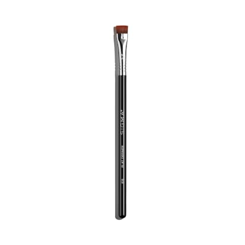 Sigma Beauty E15 Flat Definer Brush, Flat Eyeliner Brush, Sharp Thin Edge