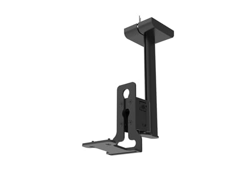 Flexson Ceiling Mount for Era 300 (Black, Single)