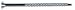 The Hillman Group 47331 6 x 2-1/4-Inch Trim Screw Self Drilling Point Square Drive, Black