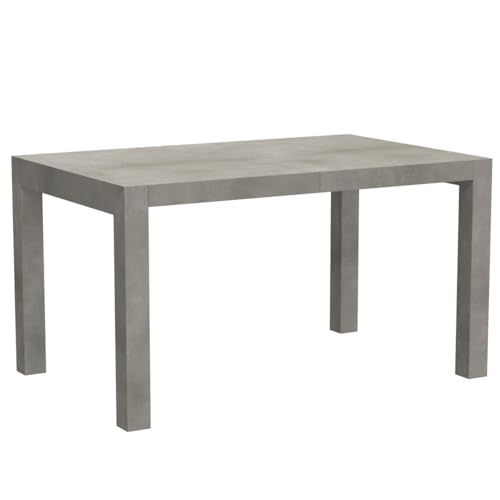 Miniatura 5 de Mobili Fiver, Mesa De Cocina Iacopo, Color Cemento Gris, Made In Italy