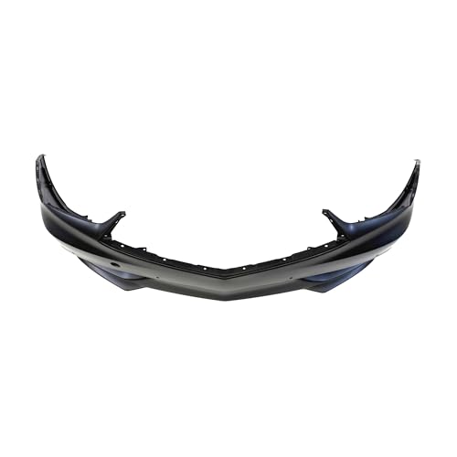 Image of FitParts Compatible with Acura TLX 2018-2020 Front Bumper Cover | Primed, With Parking Sensor Holes, Ready to Paint, OEM 04711TZ3A61ZZ, AC1000196