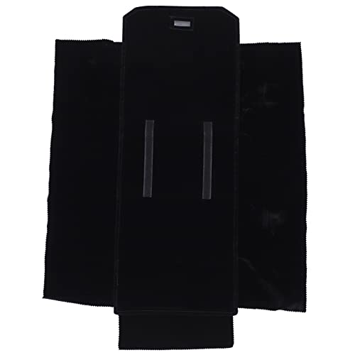 OATIPHO Watch Strap Storage Bag Flannel Jewelry Roll Multifunctional Storage Pouch