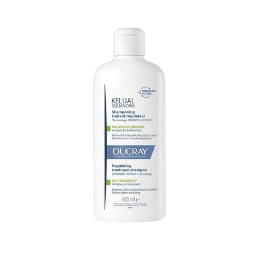 Ducray Kelual Squanorm Champú Regulador Caspa Grasa 400ml.