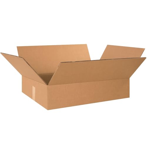 Image of Aviditi HD24186DW Heavy-Duty Double Wall Corrugated Cardboard Box 24 inch L x 18 inch W x 6 inch H, Kraft, For Shipping, Packing and Moving (Pack of 15)